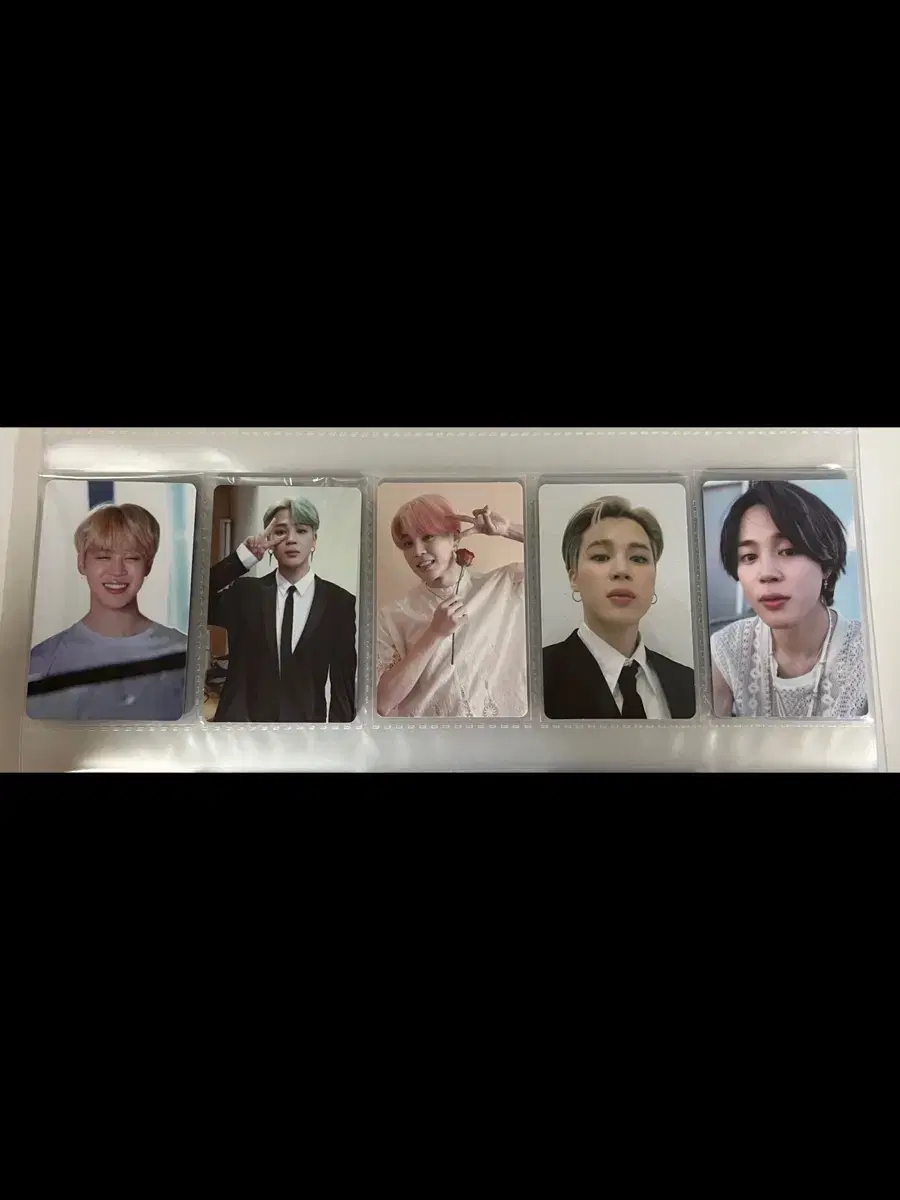 방탄소년단 메모리즈 17 18 19 20 21 지민 포카 일괄 판매
