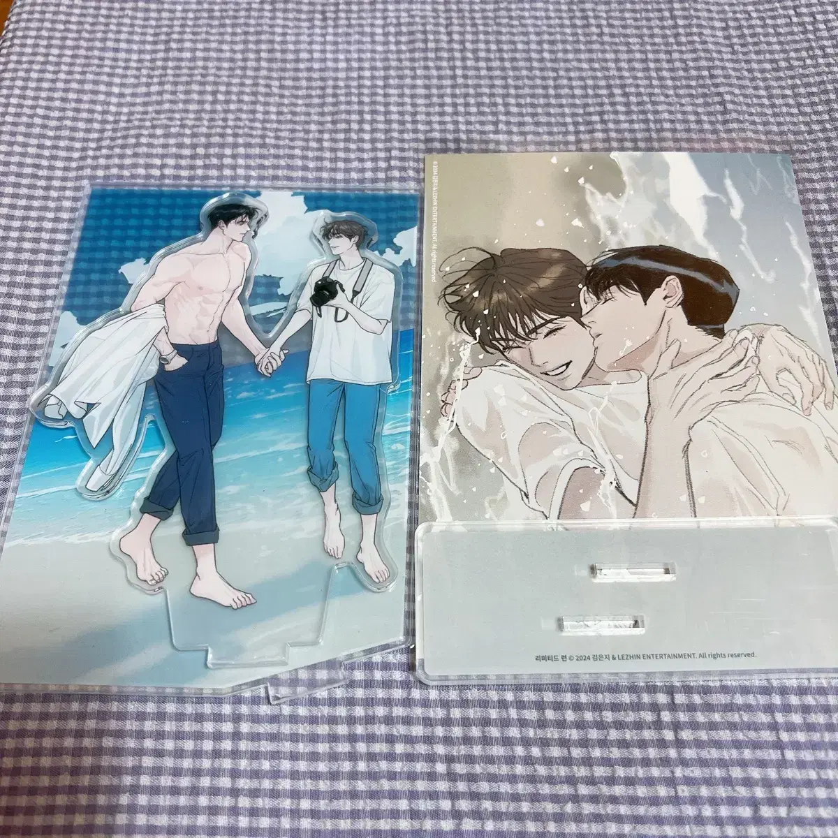 Limited Run acrylic postcard Set Unsealed