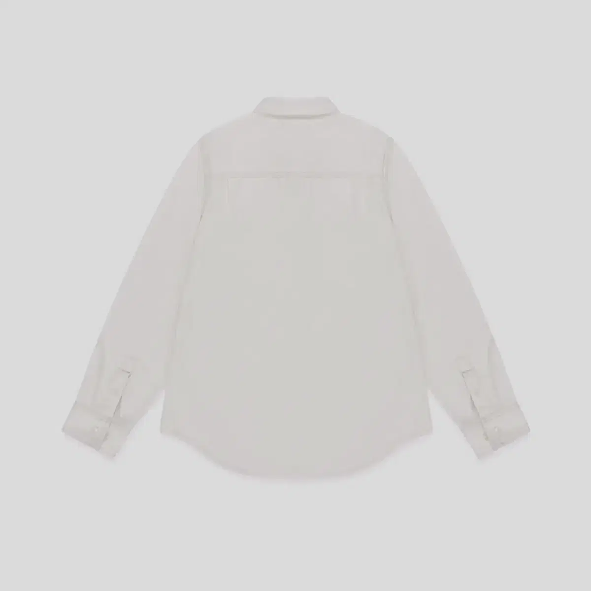 글로니 G CLASSIC COTTON TWILL SHIRT (WHITE)