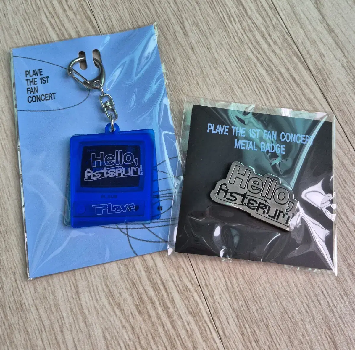 Plave MD keyrings,badges sealed bulk sells