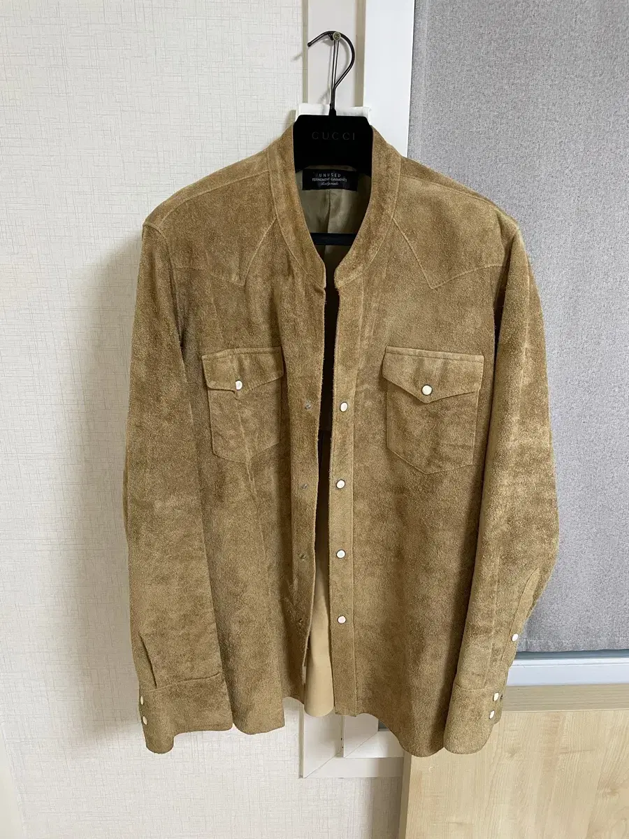 Unused Suede Western Shirt