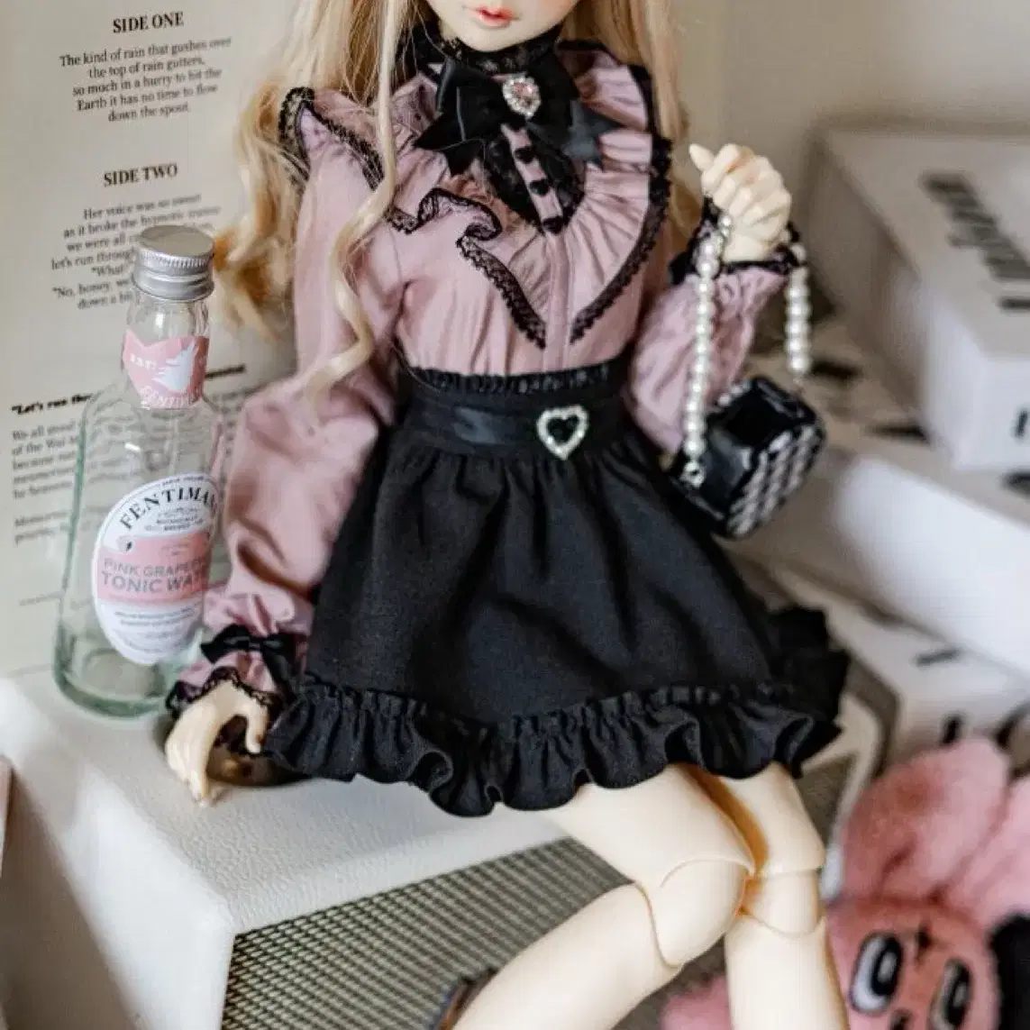 멜로디씨 mdd msd sweet devil 지뢰계 의상+포베오 가발