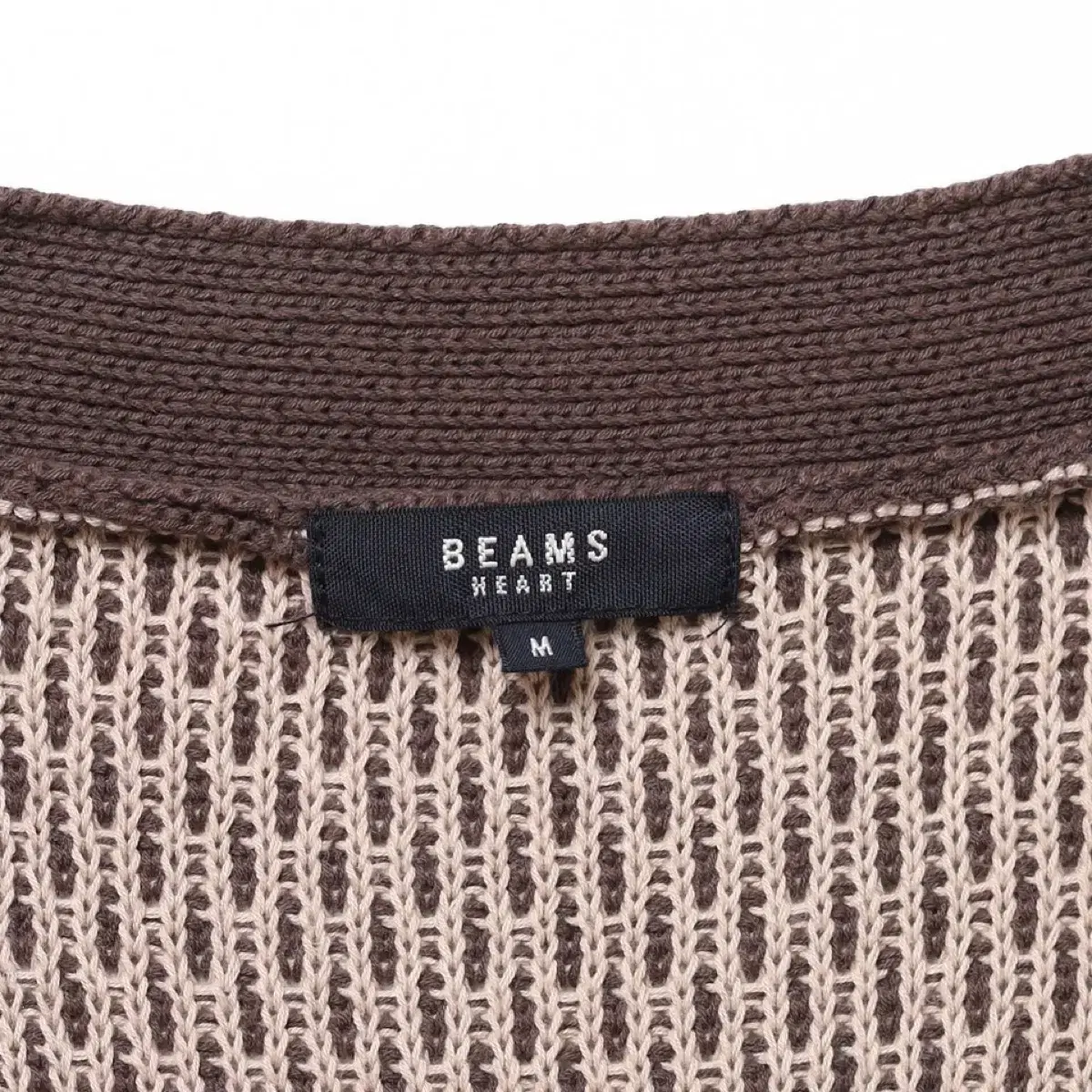 BEAMS Heart Button Cardigan