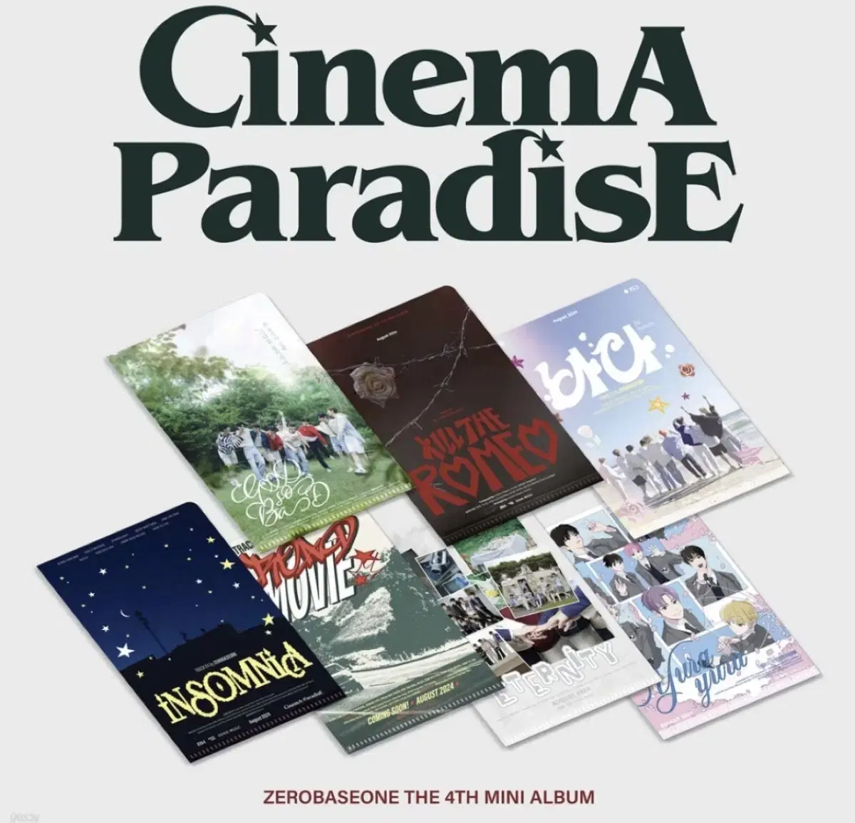 (Members Only) zb1 unsealed album Cinema Paradise Zeroes Version