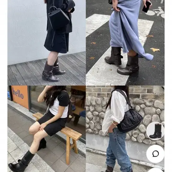 아카이브앱크 버클부츠 archivepke buckle boots