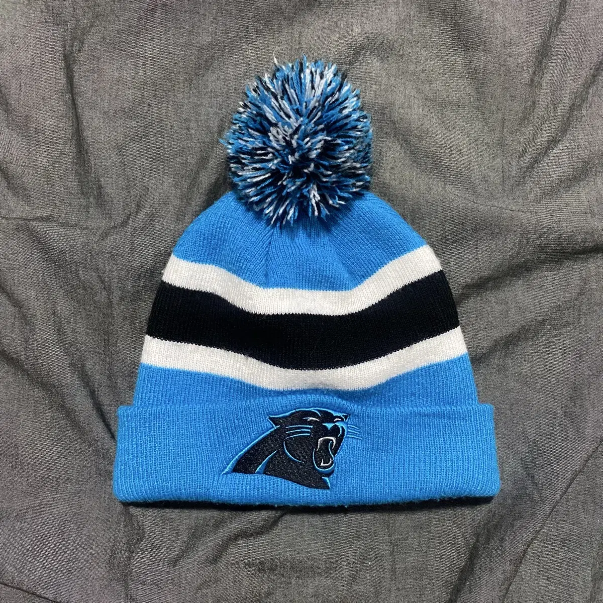 NFL Carolina Panthers Pom Beanie Sz O/S