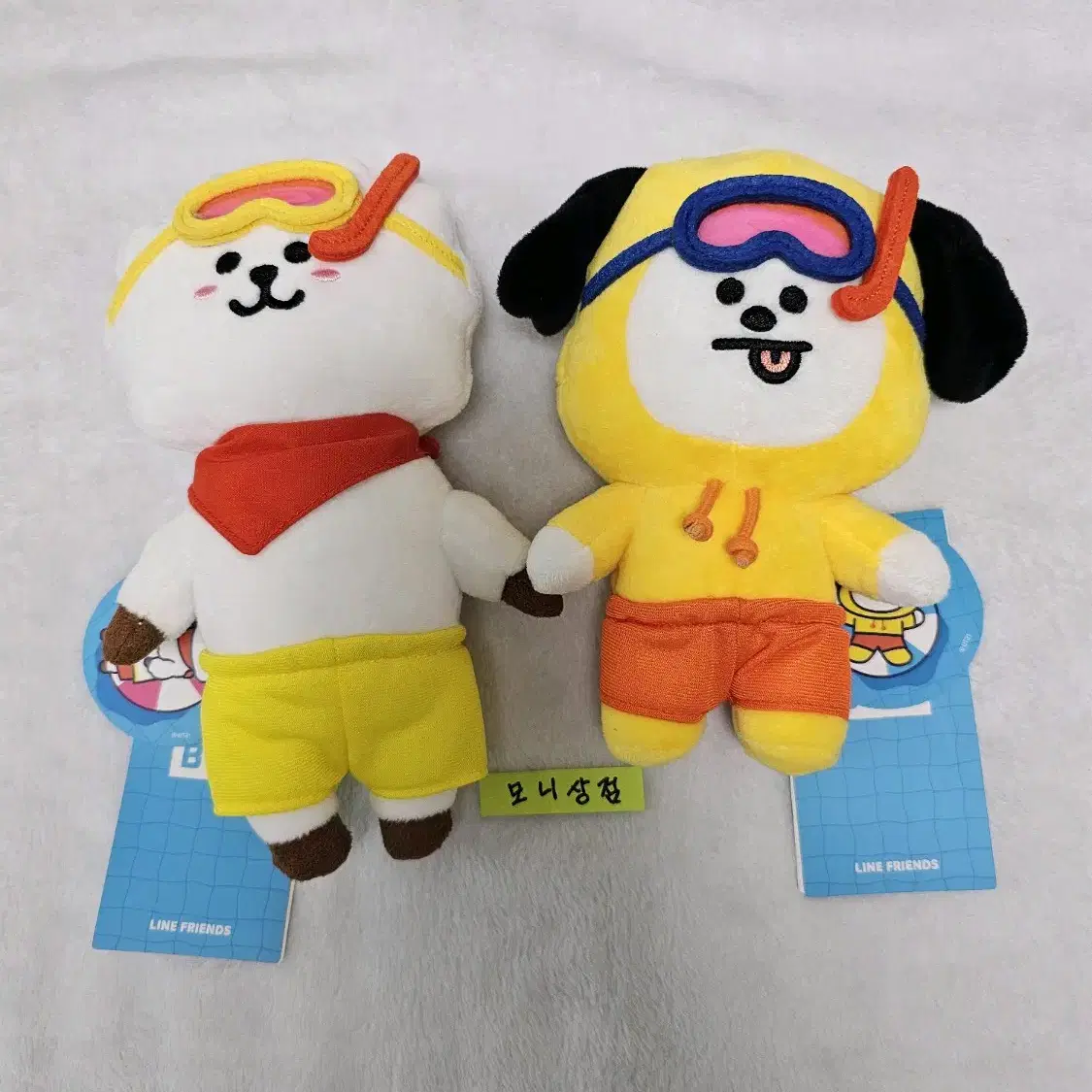 bt21 본보야지 스탠딩 인형 알제이