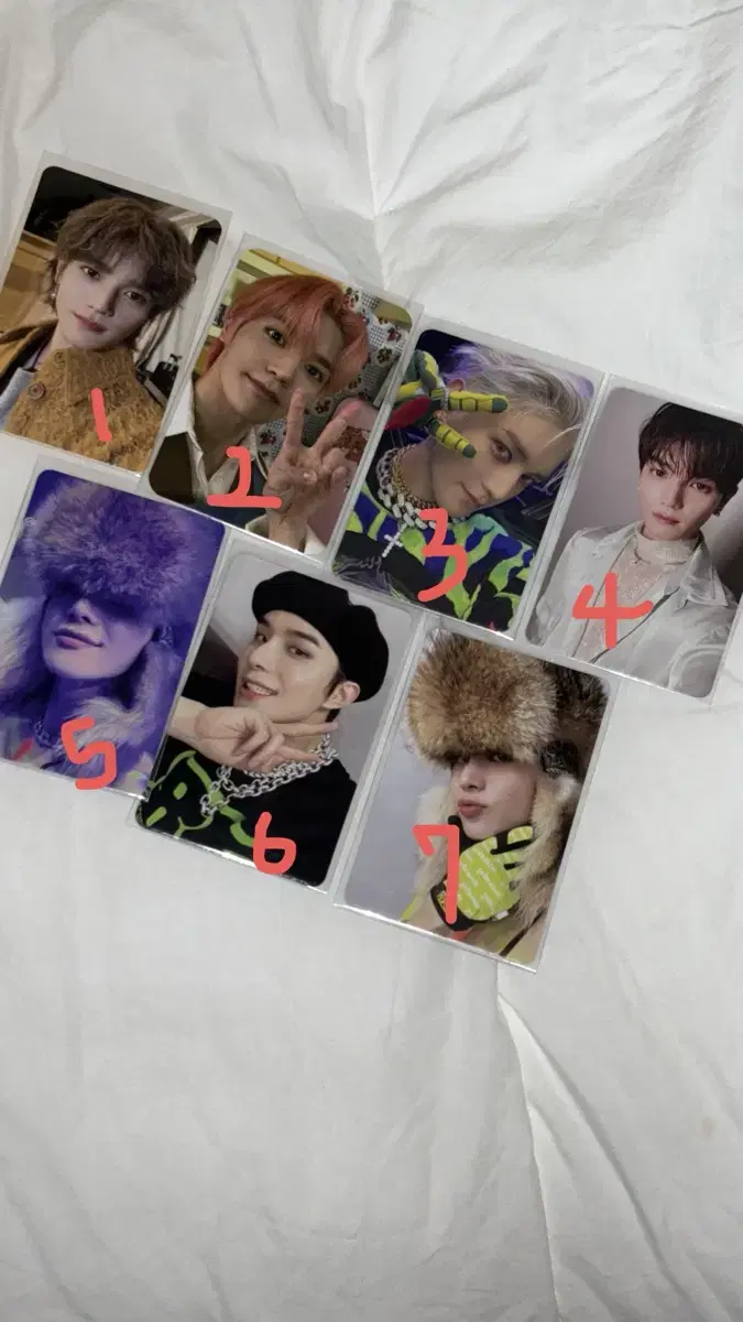 NCT 127 Photo Card TaeyongJungwooJungwoo JiljuriJonance