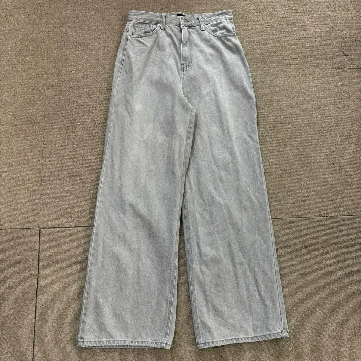 Manwanshop Vintage Wide Denim Pants L