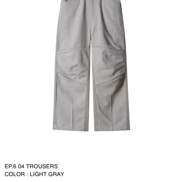 [L] XLIM EP.6 04 TROUSERS LIGHT GRAY