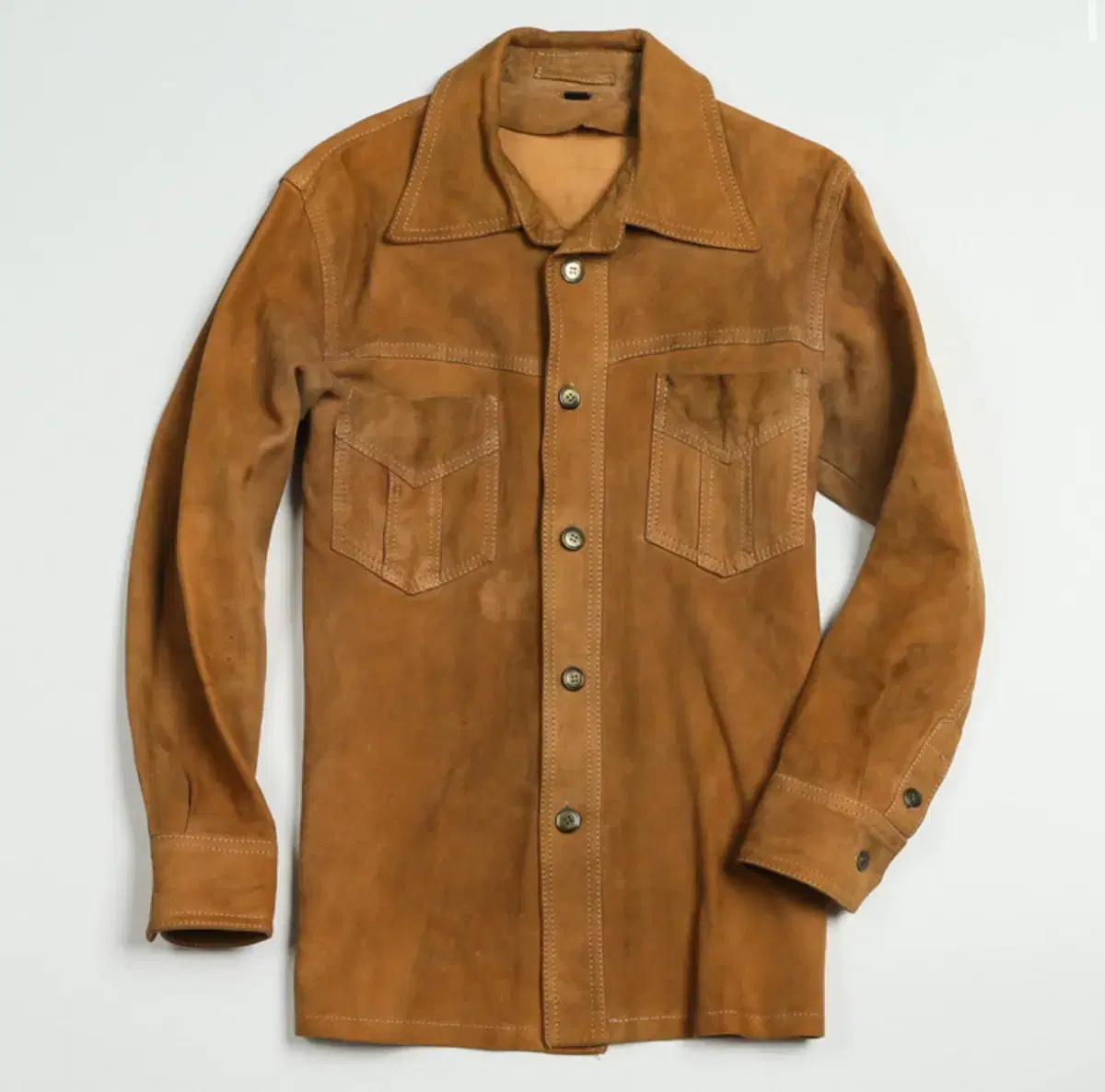 Vintage Suede Western Shirt