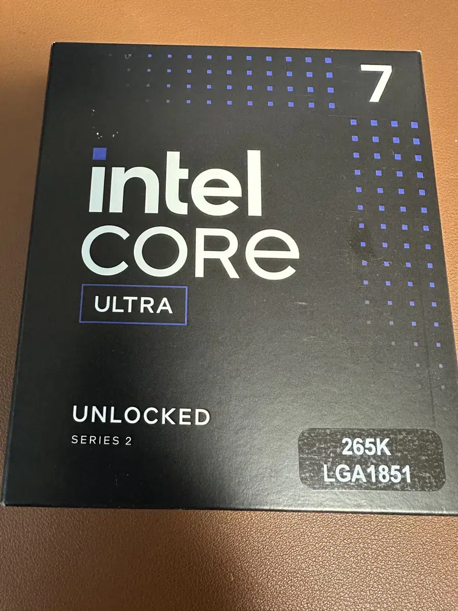 Intel Core Ultra 265K (new, unsealed)