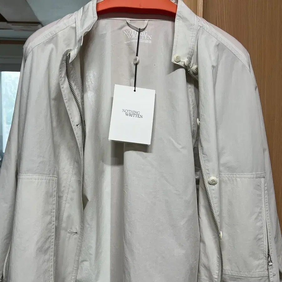 낫띵리튼 라펠윈드자켓 솔트 (Rapel wind jacket) 새상품