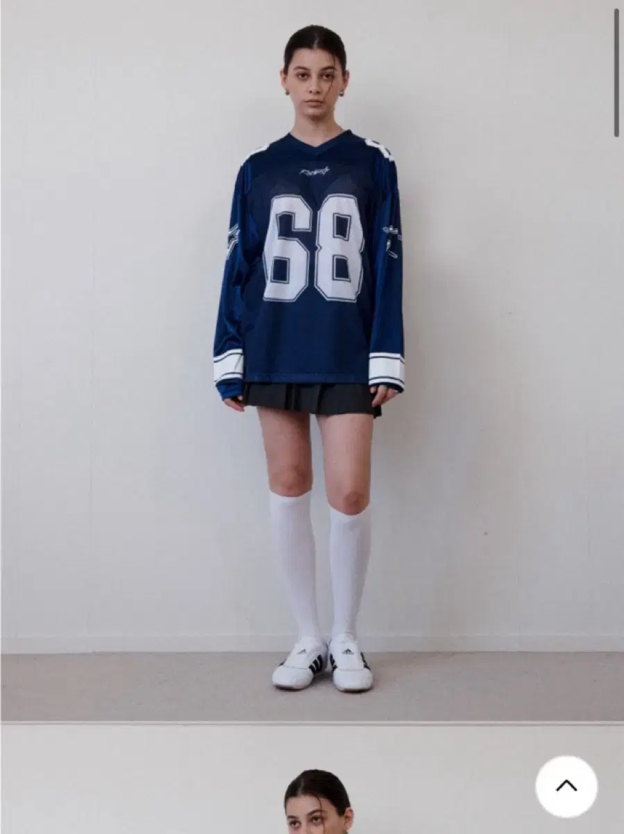 리트리버클럽 Long football jersey [navy]