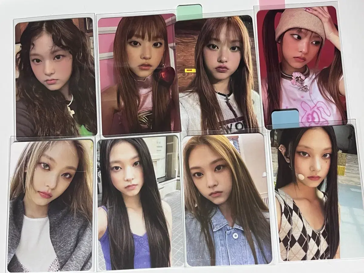 New jeans haerin photo cards in bulk