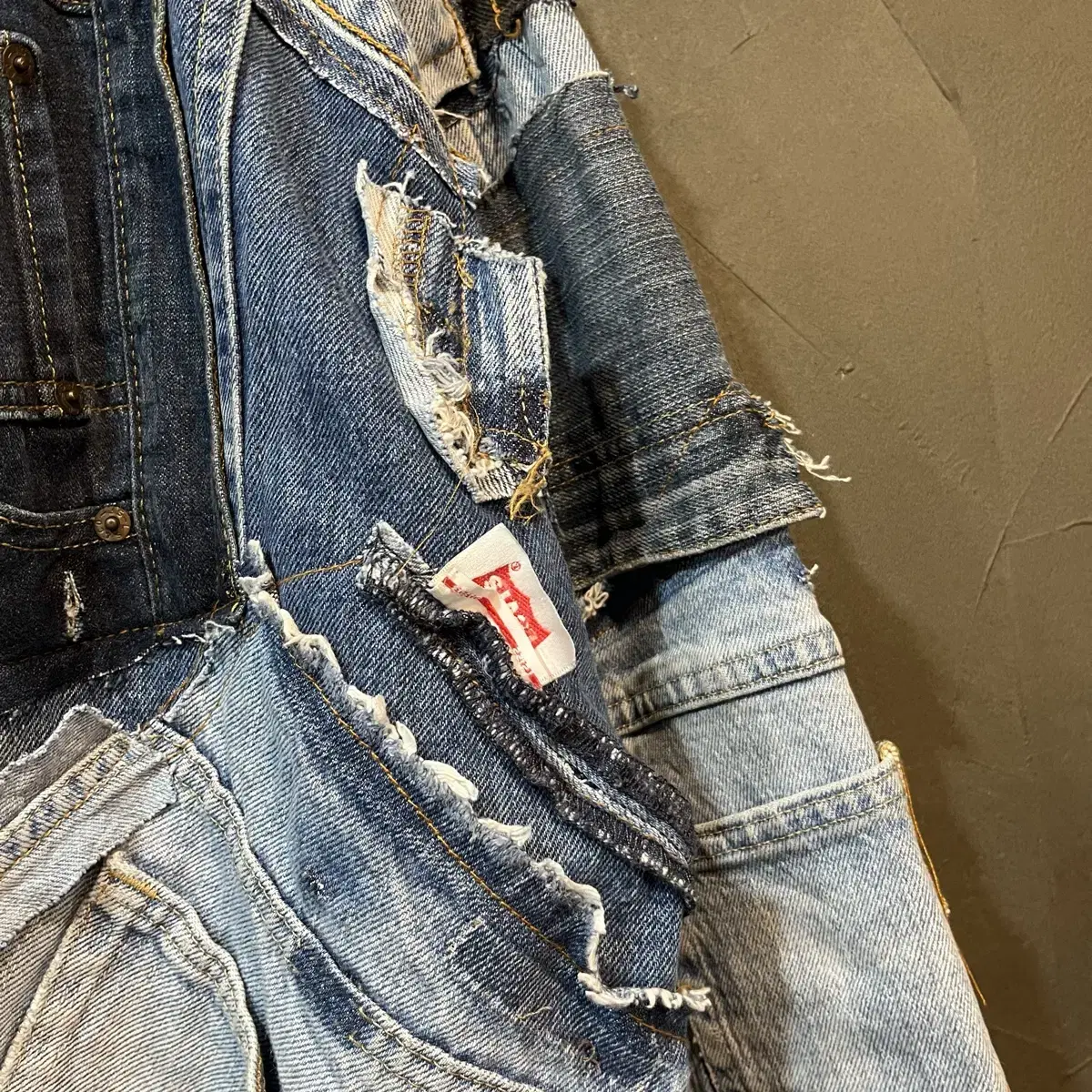 [XL] LEVIs 리바이스 빈티지 커스텀 데님 자켓