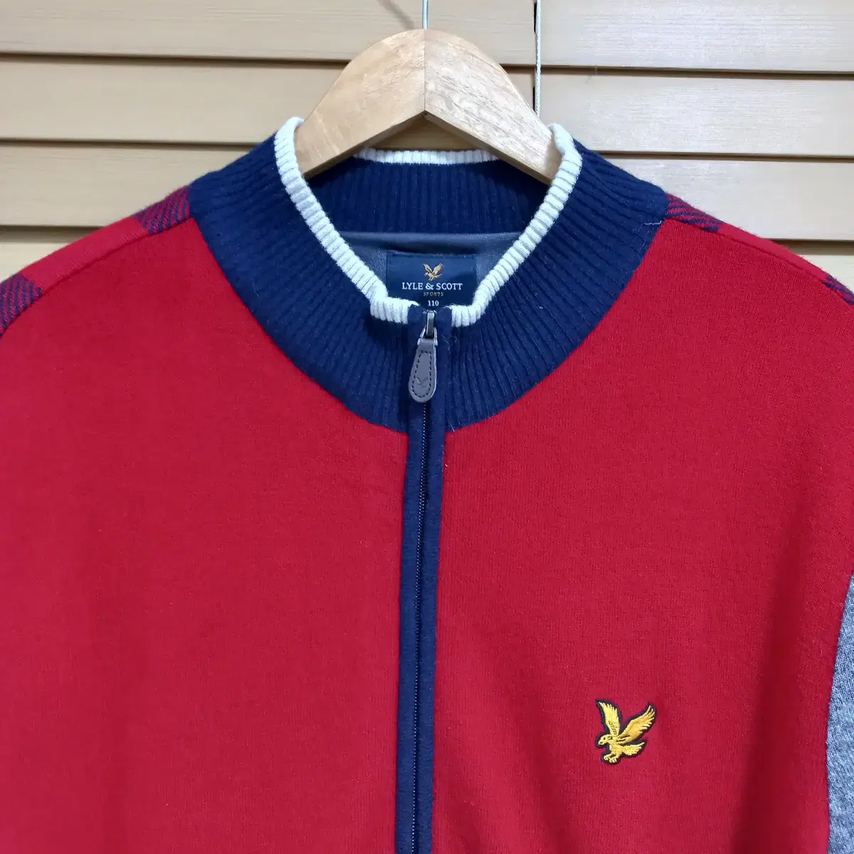 LYLE&SCOTT 반목반집업니트바람막이 110