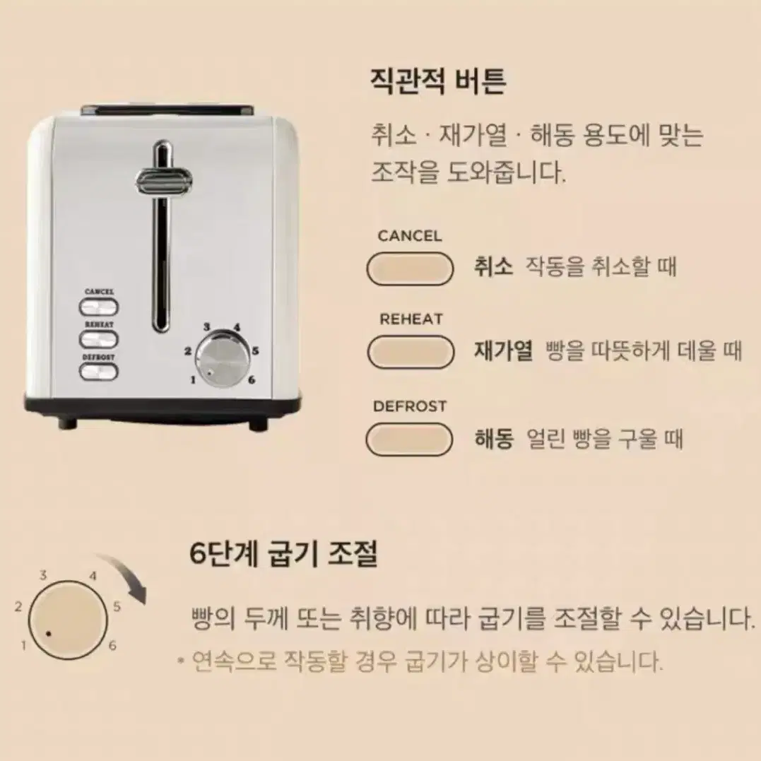 스누피 래트로 토스터기