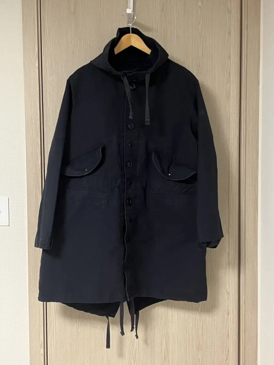 Engineered Garments Highland Fishtail Parka Navy L