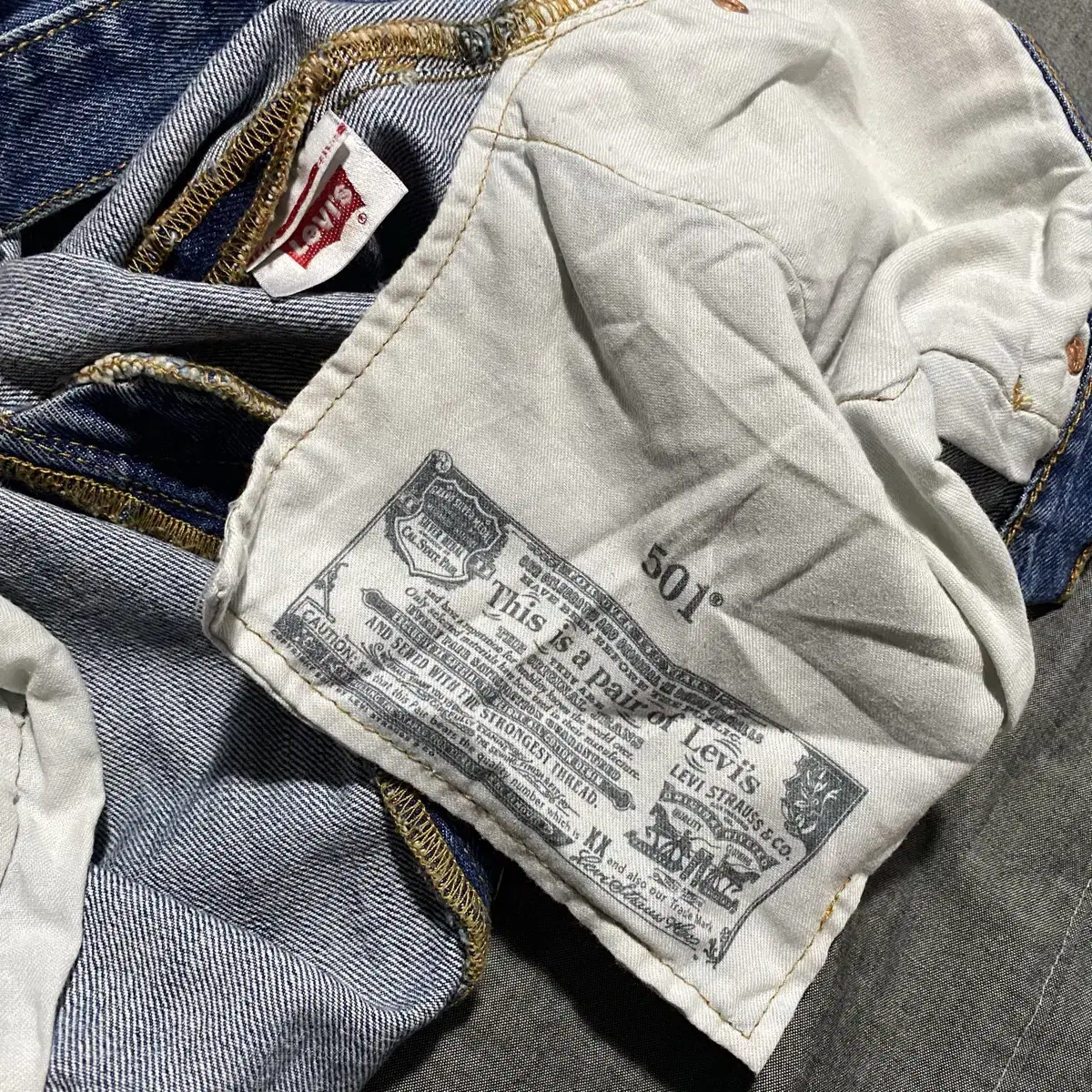 Levis 501 Denim Pants