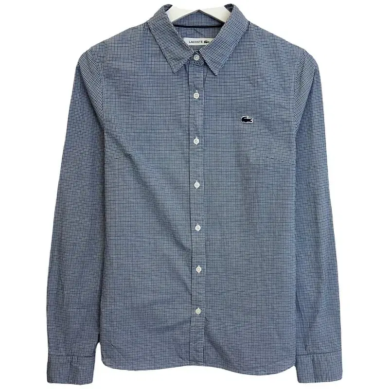 Lacoste Check Shirt | 38 NavyB86/4-1028-056