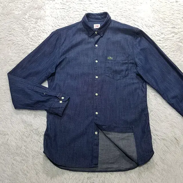 95 size) Lacoste Indigo Denim Shirt