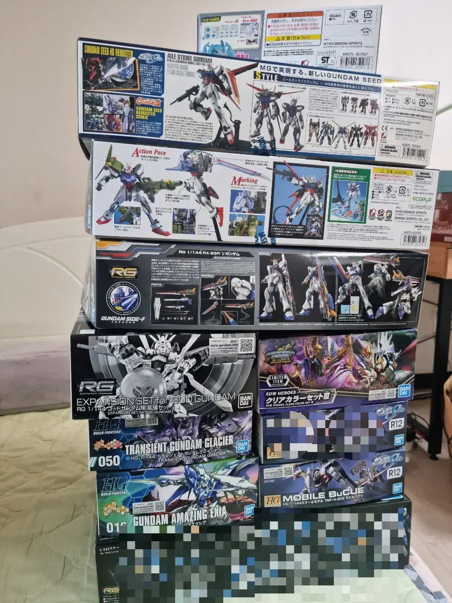 MG HG RG Vahn Gunpla, Gundam sells