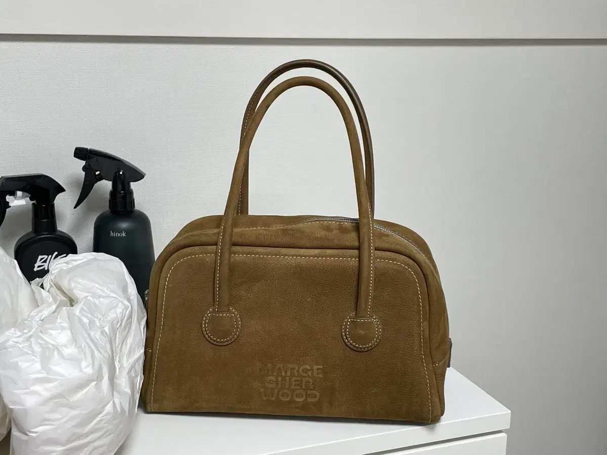 마지셔우드 가방 소프트 토트백 SOFT TOTE_chestnut nubu