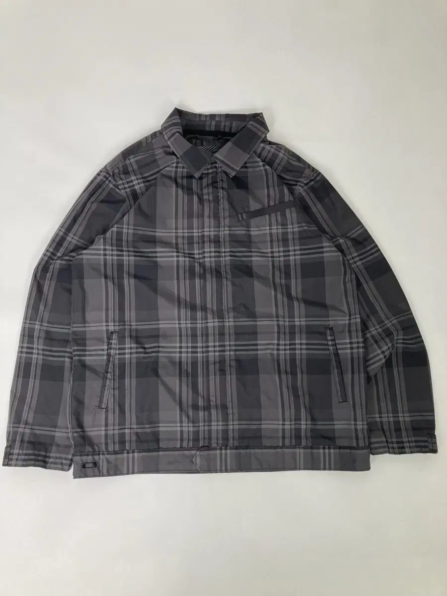 00s Oakley Plaid Nylon Shell Jacket