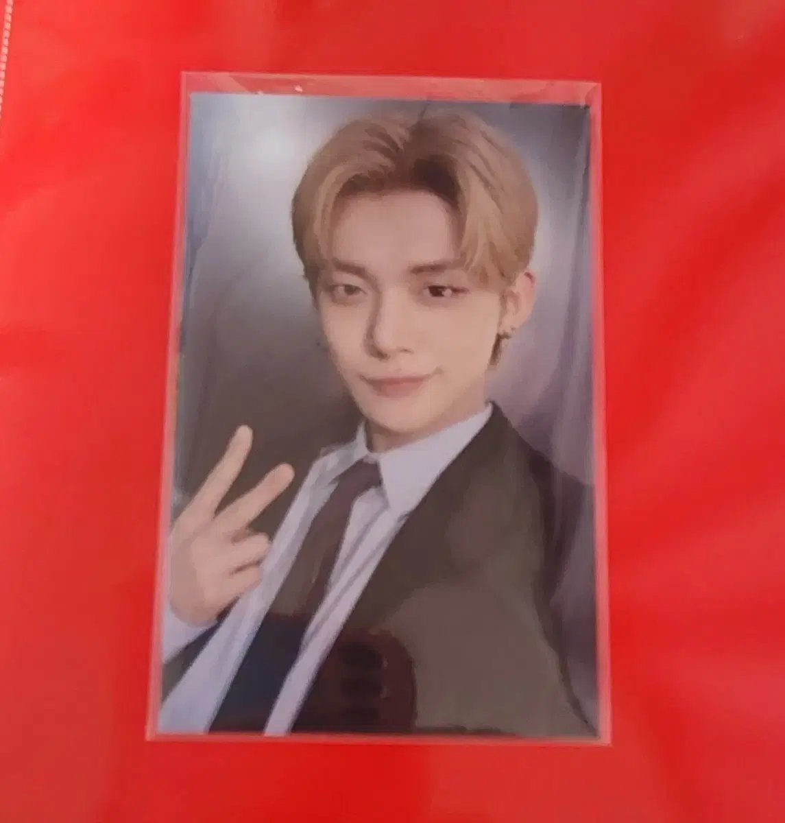 TXT txt yeonjun gum broadcast photocard