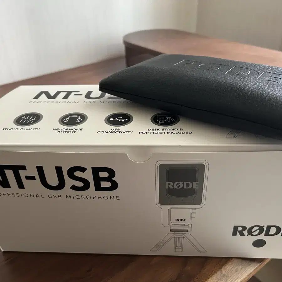 RODE 로드 usb 콘덴서 마이크 (NT-USB)