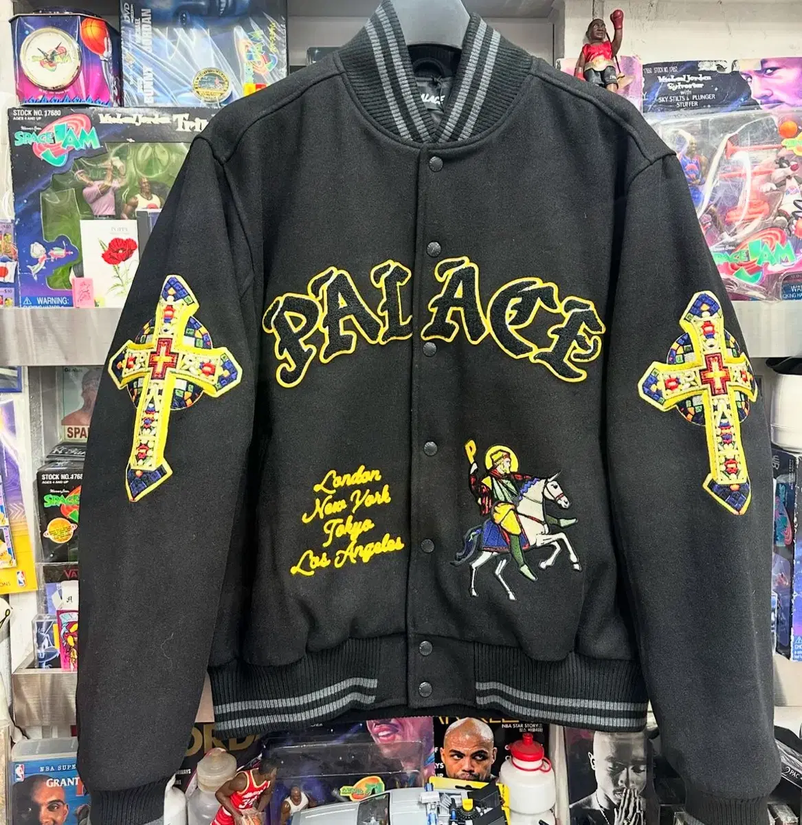 Palace Saints Varsity Jacket Palace Saints Varsity Jacket