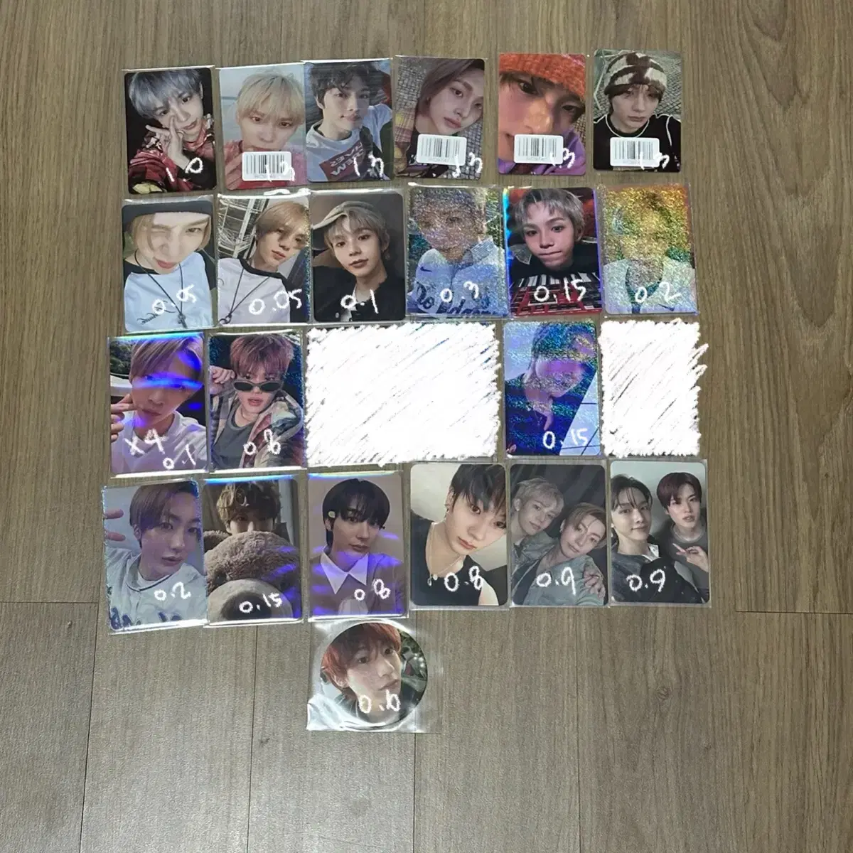 Rize Photocard shotaro eunseok wonbin sohee chanyoung Chan Young Photocard