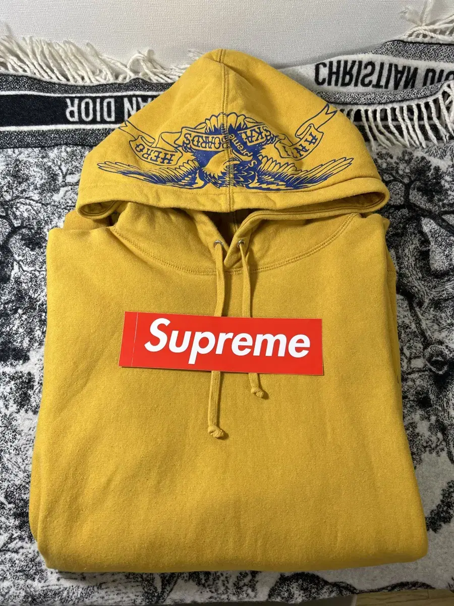 OG Supreme Antihero Hooded Mustard