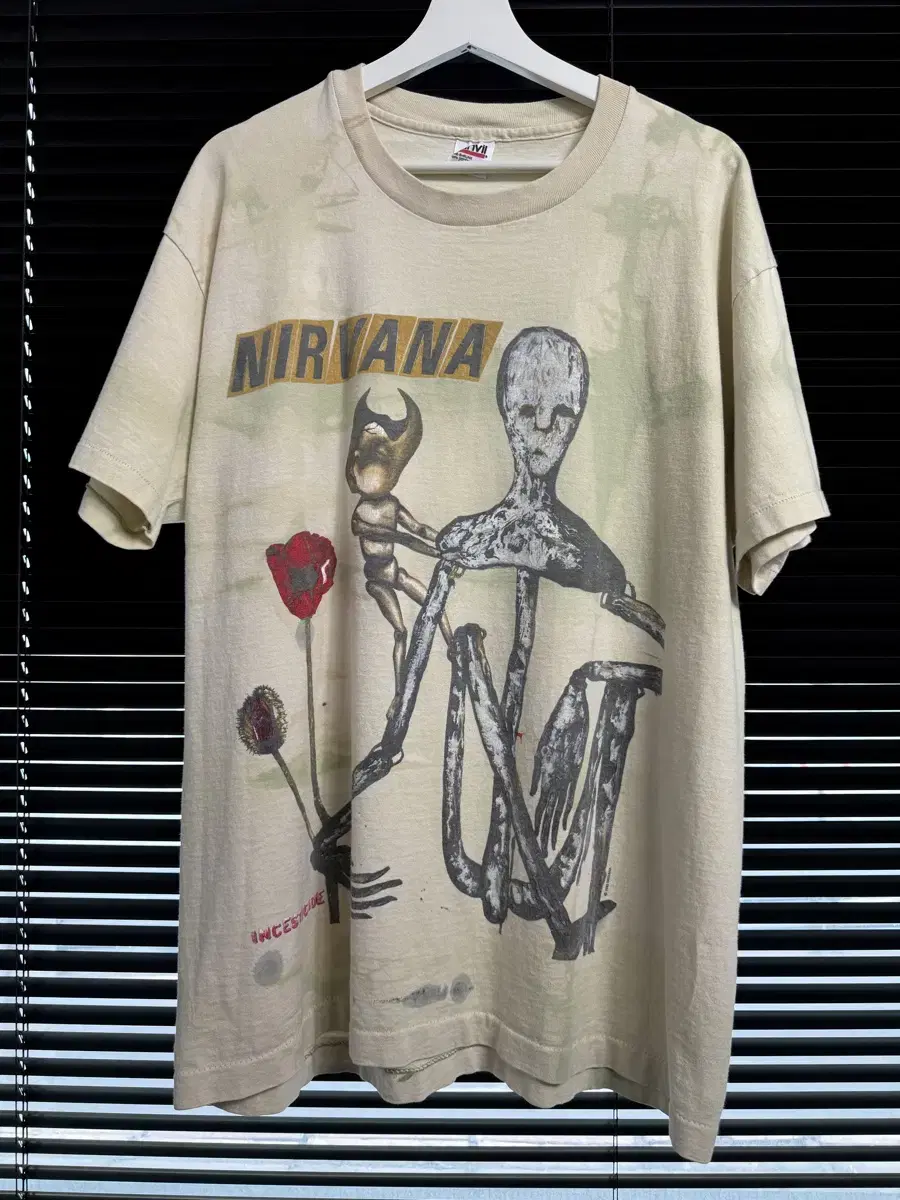 Vintage 90s Nirvana Incesticide T-shirt