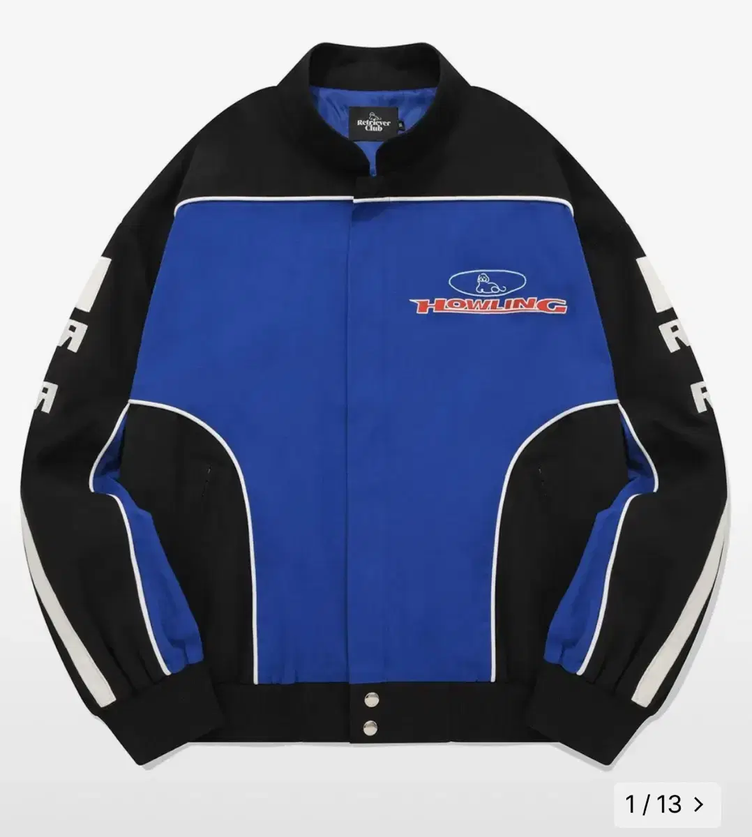 리트리버클럽 NASCAR JACKET <BLUE> M