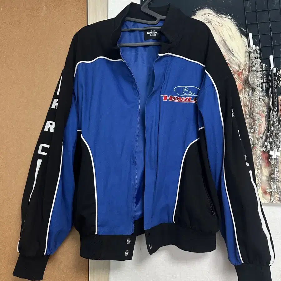 리트리버클럽 NASCAR JACKET <BLUE> M