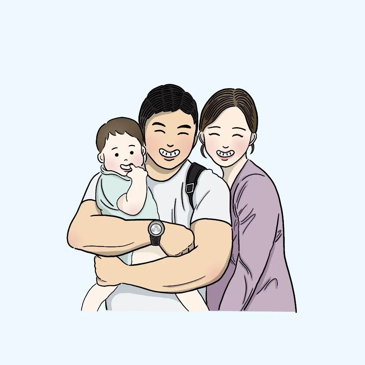 그림 그려드려요 (가족사진, 1인사진, 커플사진)