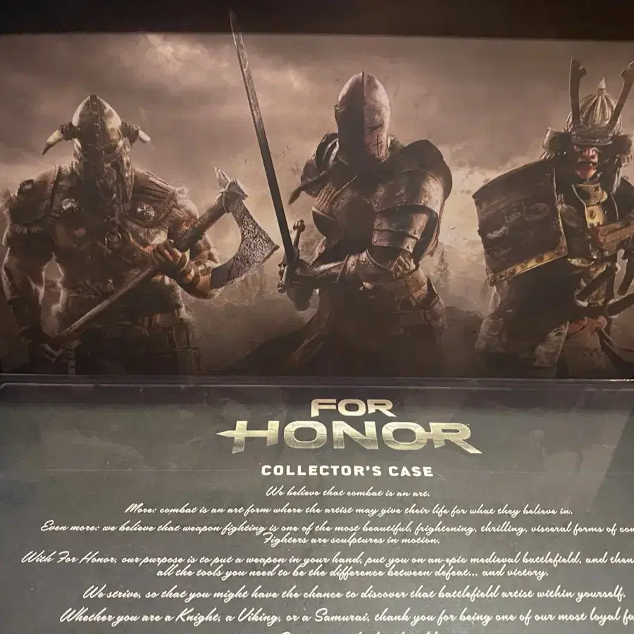 ps4 For Honor Collectors Edition Case &