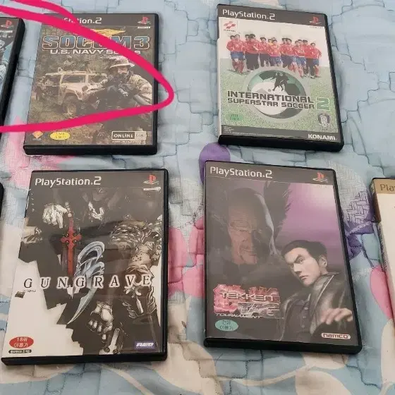 PS2 게임시디 일괄 처분 합니다 얼른 가져가세용