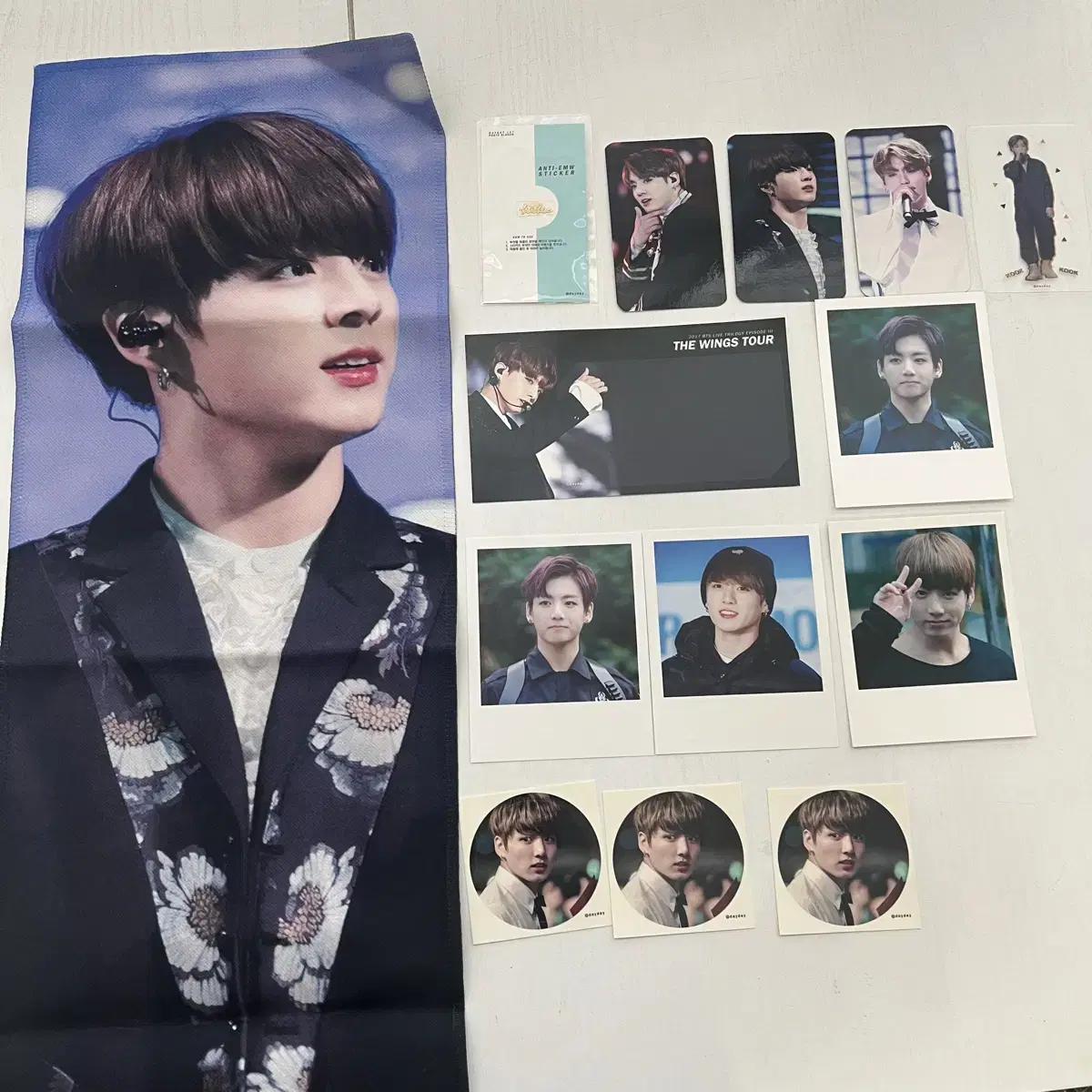 BTS jungkook dayday unofficial slogan set jeon jungkook