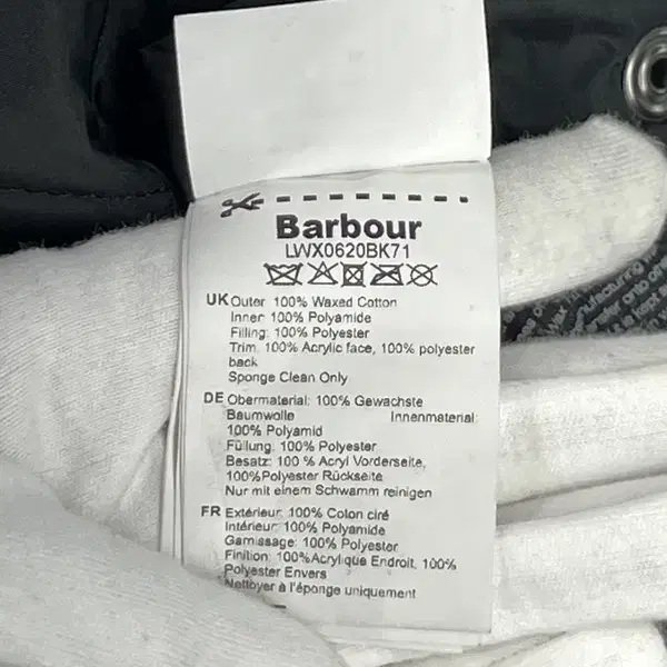 Barbour 바버 여성 왁스 코트 자켓 UK16/빈티지홍