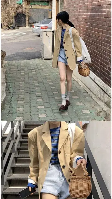 자켓/기우논 무스시 모데스트 무드 사모예드