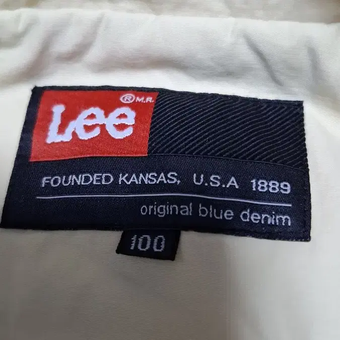 LEE 리 남성 자켓 L(XL) Original Blue Denim 상태