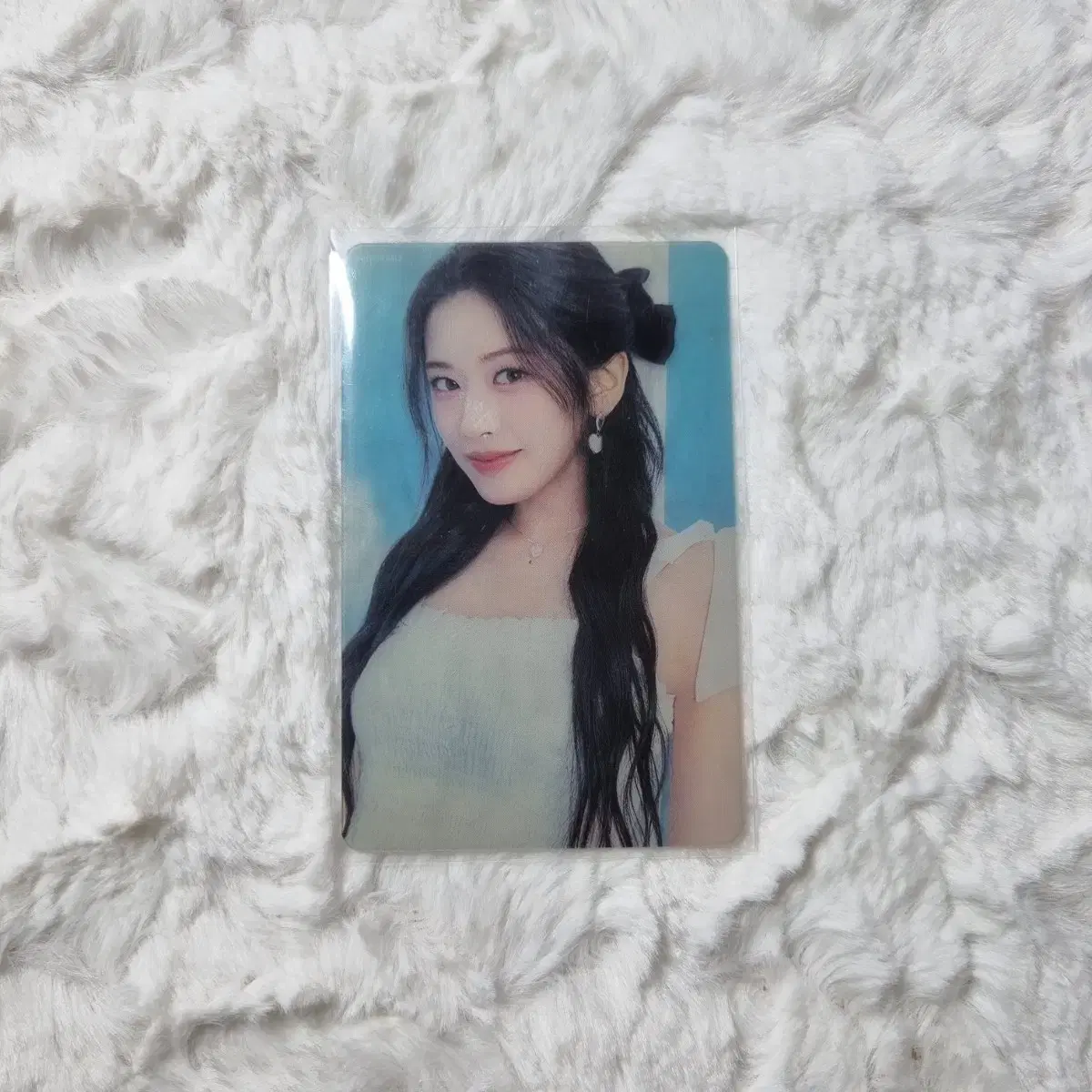 ive yujin alive sony music transparentphotocard wts ahn yujingaeullayjang wonyoungisseo