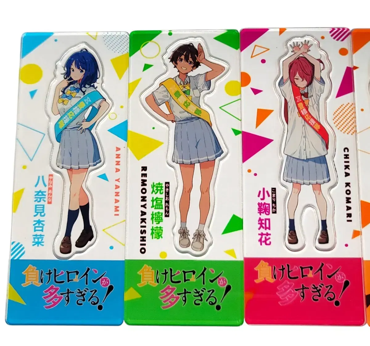 There are too many defeated heroines acrylic Bookmarks Phototopper Makehiro Paroin