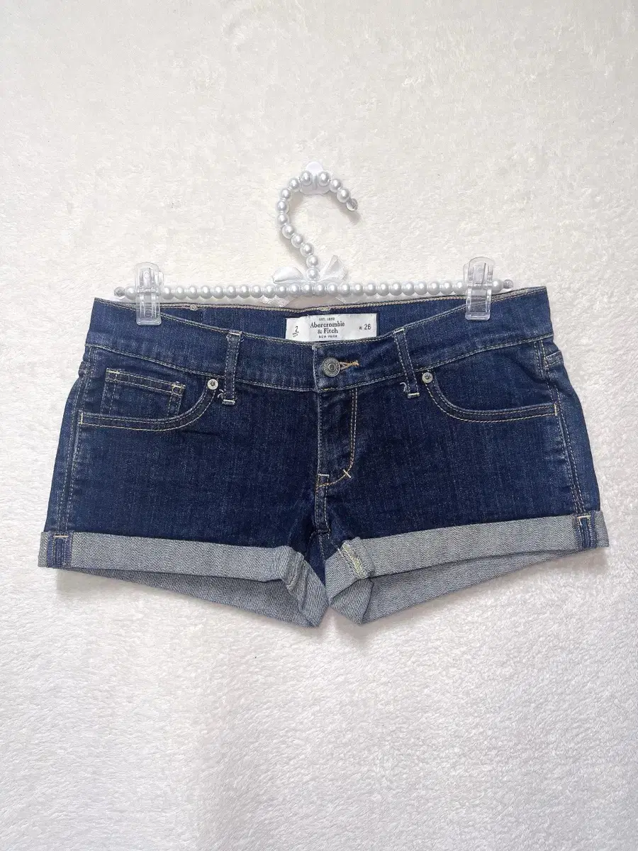 Abercrombie Denim Short Pants Hot Pants Jeans Shorts Llew Hip Gyaru Y2K Punk Lovely Hip