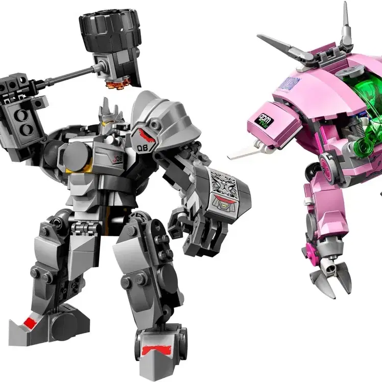 레고 75973 D.Va vs 라인하르트 (중고) LEGO 오버워치