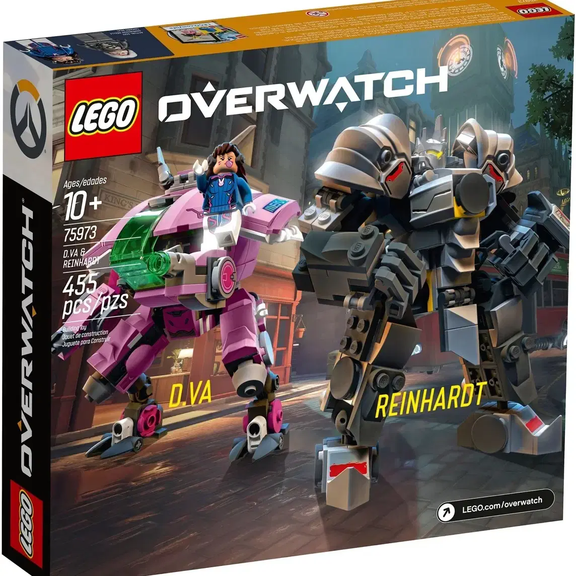 레고 75973 D.Va vs 라인하르트 (중고) LEGO 오버워치