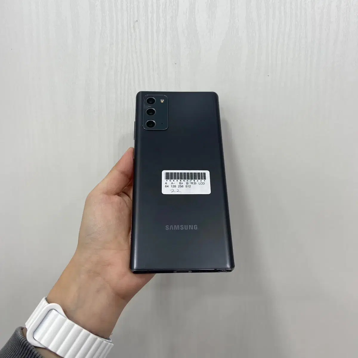 갤럭시노트20 그레이 256GB 부산 중고폰 팝니다 47022